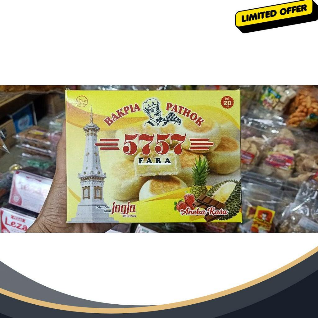 

MURAH BAKPIA PATHOK ANEKA RASA 5757 FARA ASLI JOGJA ISI 2 BIJI