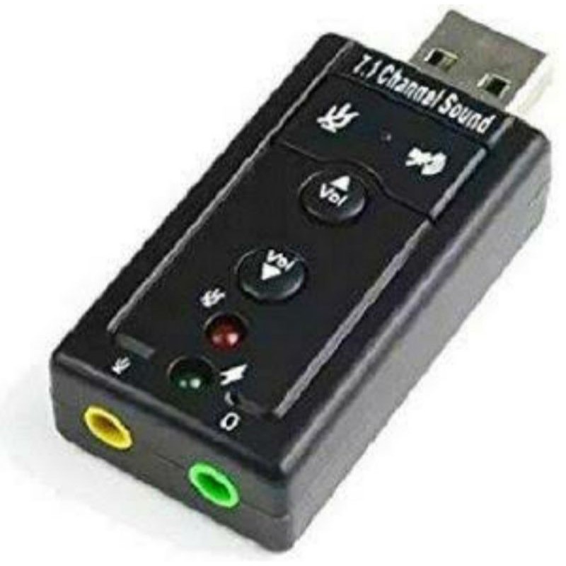 USB SOUND AUDIO - Soundcard USB 7.1