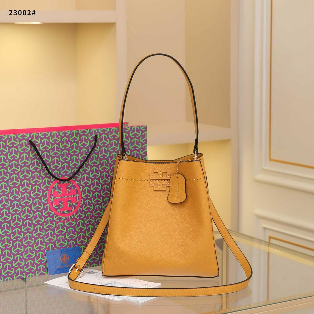 T 23002 Leather Mcgraw Bucket Bag