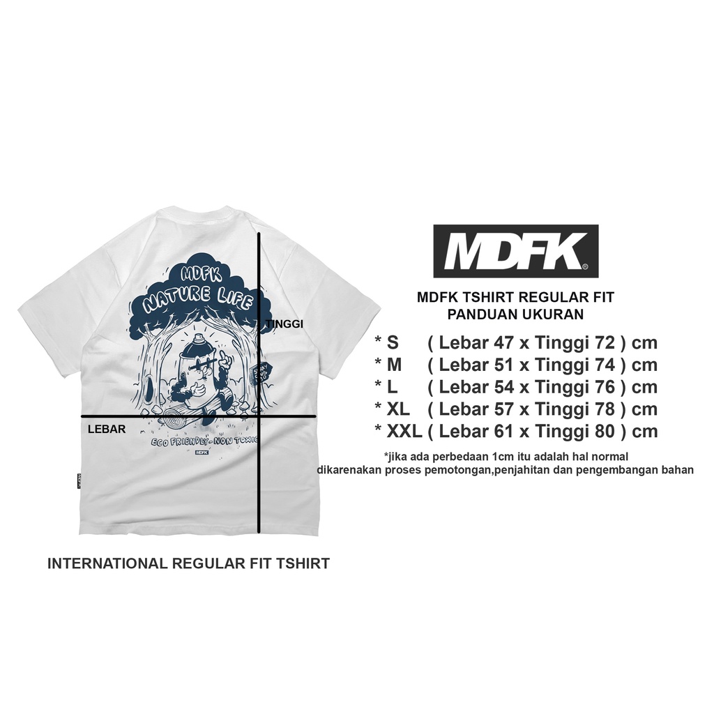 MDFK eco friendly - non toxic tshirt