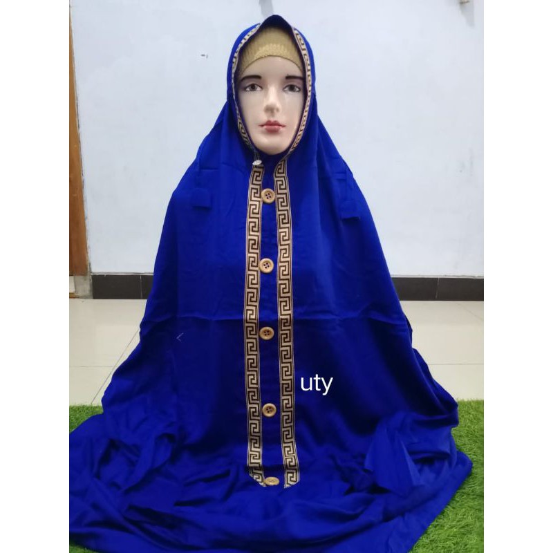 mukena renda fendi /mukena rayon terusan dewasa renda fendi