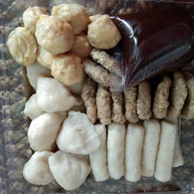 

Pempek lenjer + cuko