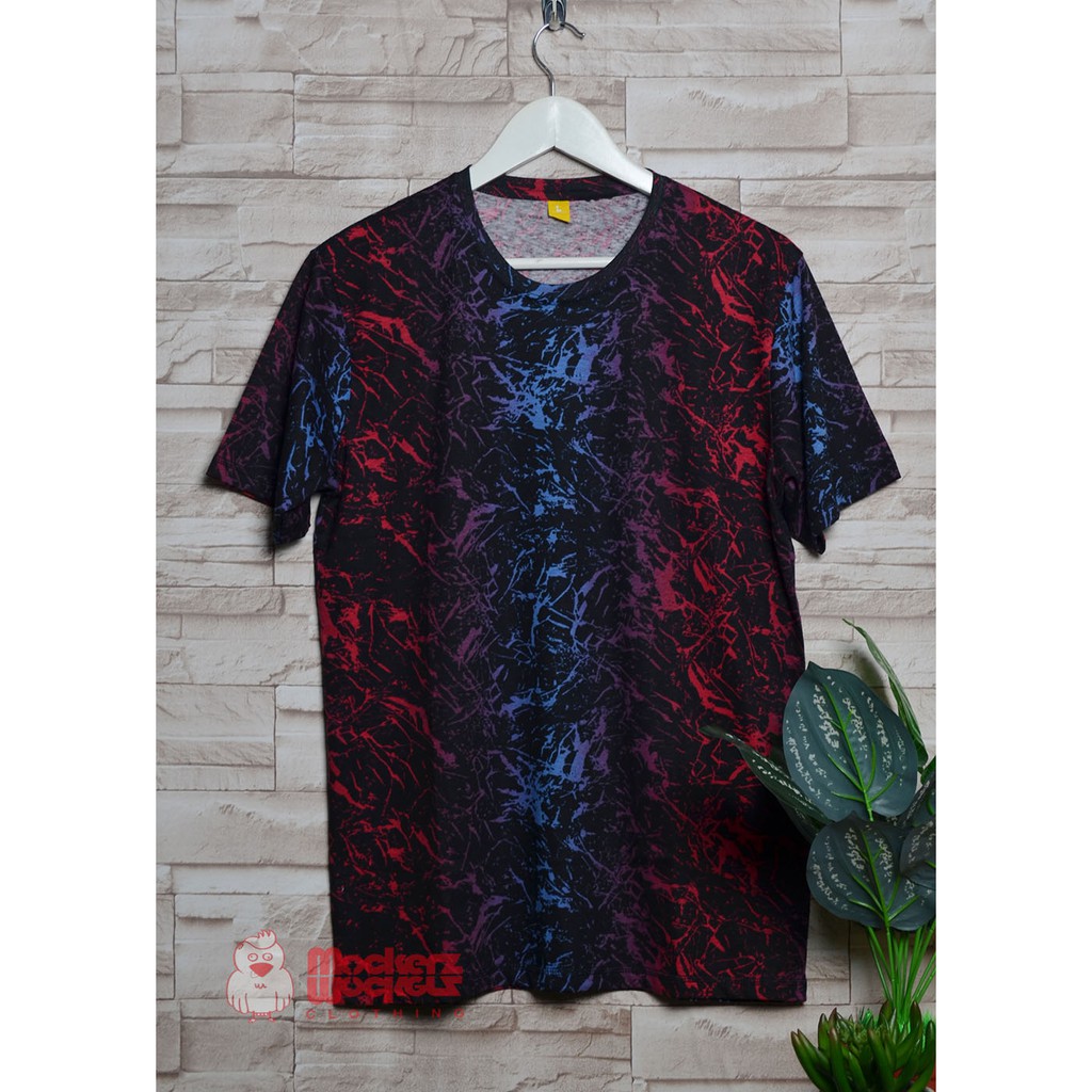  KAOS  POLOS  PRINTING GALAXY  WARNA HALILINTAR MARON DISTRO 