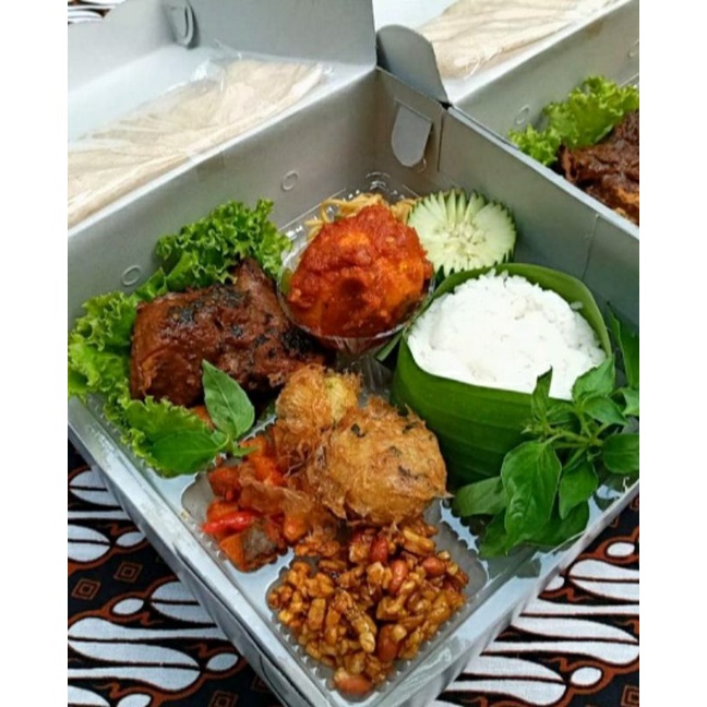 

Nasi Kotak Menu Lengkap Termurah Halal