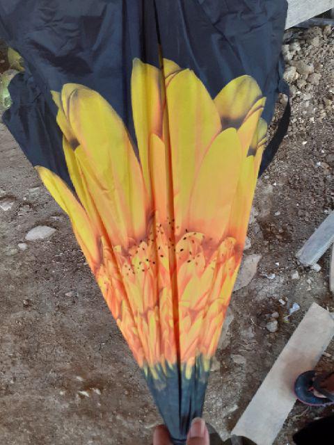 Payung Terbalik Unik Reverse Umbrella Upside Down Mobil Hujan Anti Air Gagang C Cars Souvenir Travel