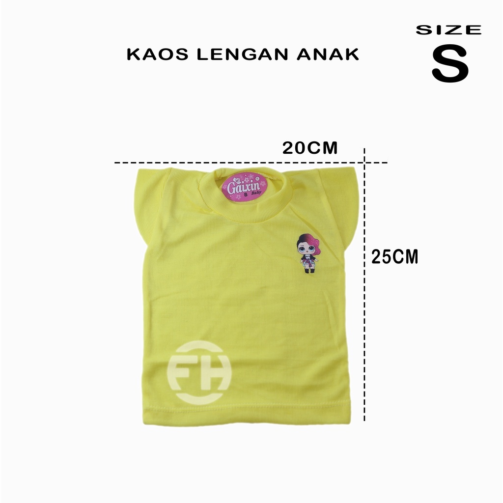 Kaos Bayi Lengan Pendek / Baju Bayi / Kaos Dalam Bayi