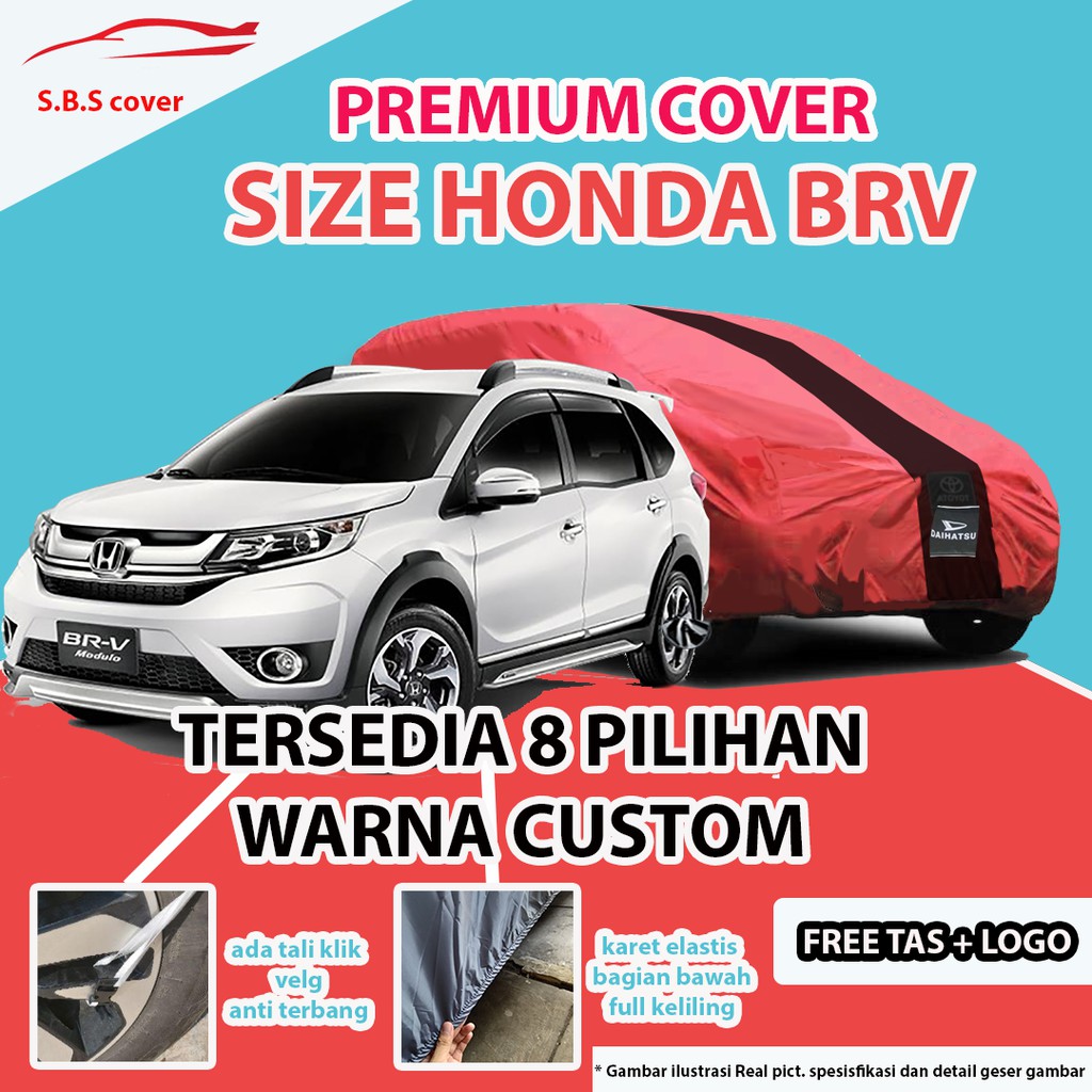 Body Cover OUTDOOR PREMIUM BRV / Sarung Mobil BRV / Mantel Mobil BRV / Mantol Mobil BRV / Selimut/taruna/taruna long/taruna fgx/taruna oxxy/taruna short/taruna csx/taruna csr/taruna fx