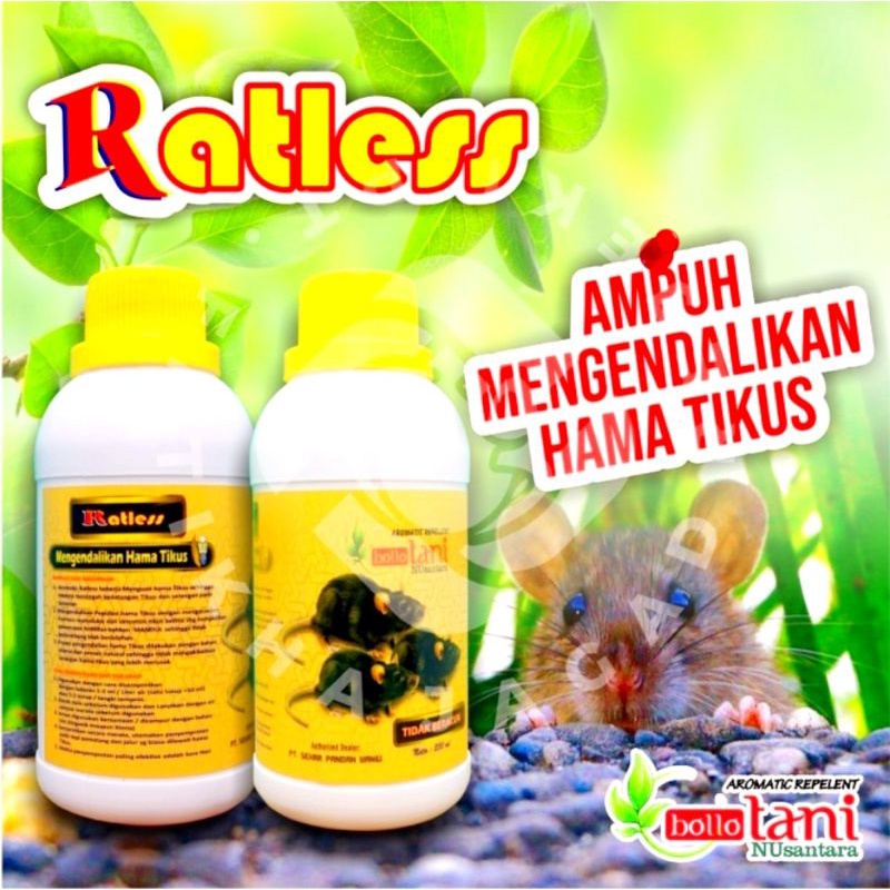 RATLES 250ML PEMBASMI TIKUS AMPUH ORIGINAL