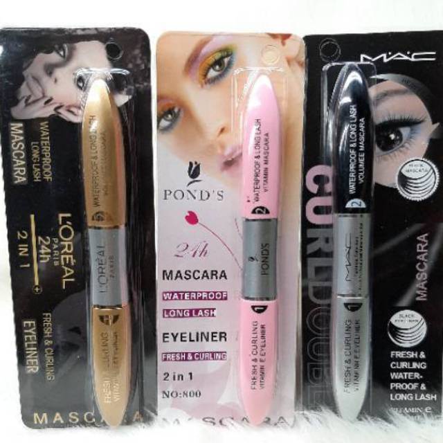 mascara 2in1 / mascara + eyeliner RANDOM