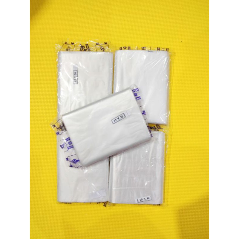 Kantong Plastik Anti Panas 15x30/Plastik Tahan Panas 15x30 (1kg)