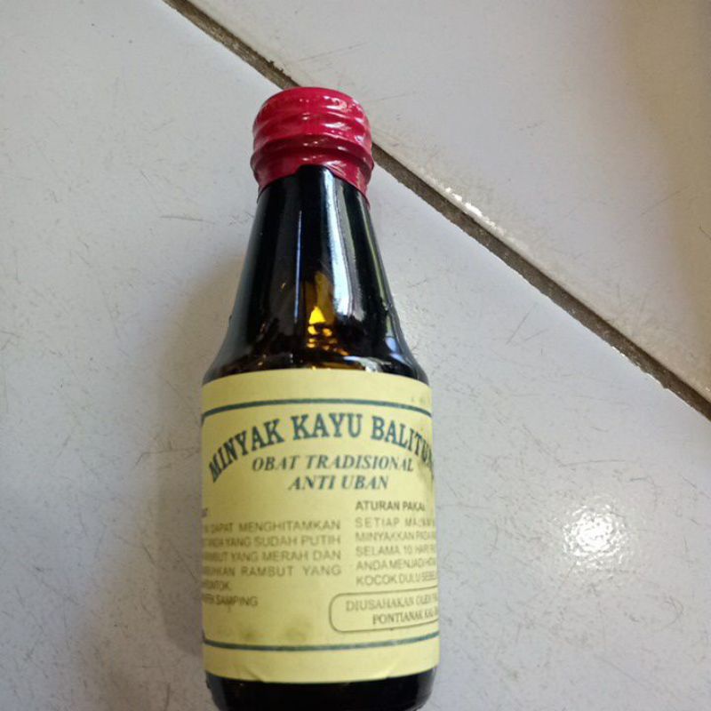 Minyak kayu balitung/obat rambut/anti uban/obat uban/perawatan rambut/minyak rambut