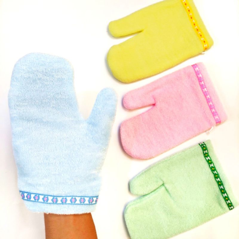 Waslap Bayi Lembut Tebal untuk Newborn Model Jari