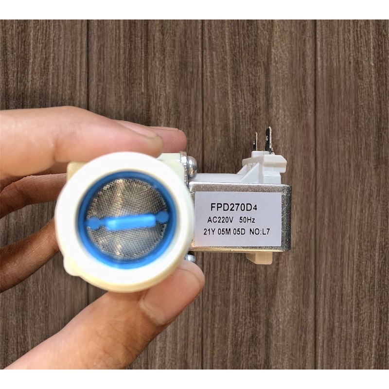 Selenoid Water Inlet Valve Mesin Cuci Samsung Singel 1 Lubang AC220V 50Hz Top Loading