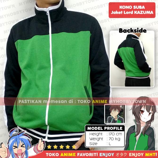 Jaket Anime Konosuba Cosplay Lord Kazuma Satou