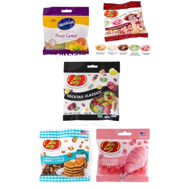 Jual [Permen Import] Jelly Belly Banyak Variants Pancake & Maple Syrup Cold Stone Cotton
