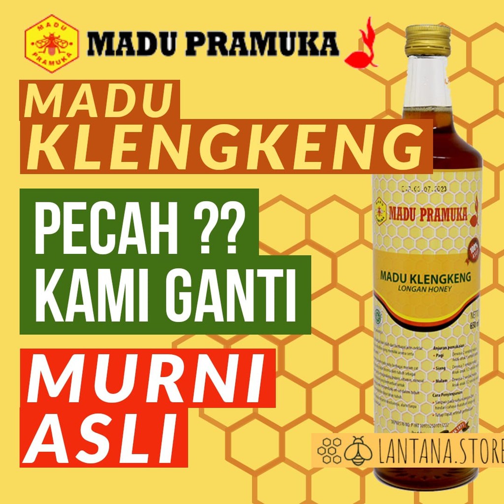 

MADU KLENGKENG PRAMUKA 650 ML RAW HONEY MURNI ASLI MADU MENTAH 650ML