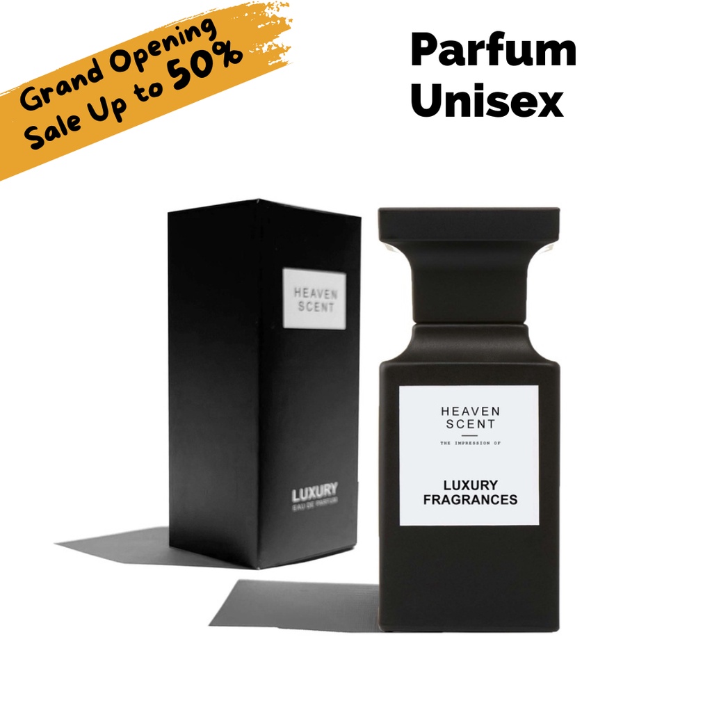 Parfum Parfume Wanita Pria Unisex HEAVEN SCENT Luxury Eau de Parfum 10 - 50 ml Wangi Branded Lembut 