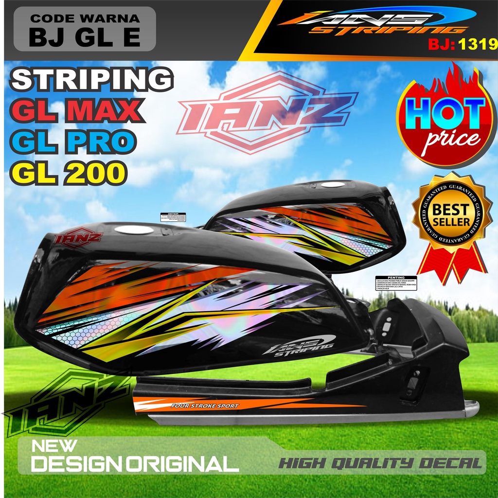 BISA COD STRIPING GL PRO GL MAX HOLOGRAM / STRIPING GL PRO MAX VARIASI HOLOGRAM / STRIPING GL 2000