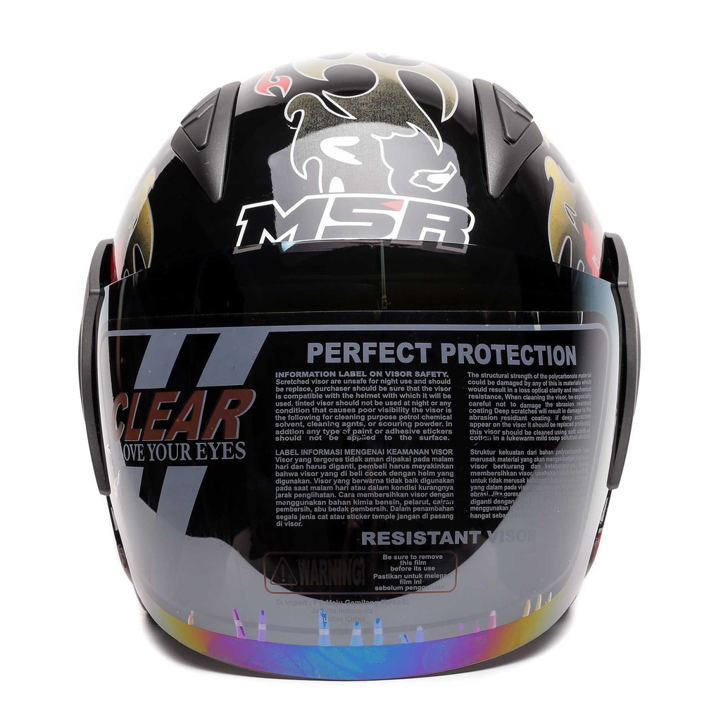 [Helm Dewasa] MSR Helmet Javelin - Tiger - Hitam