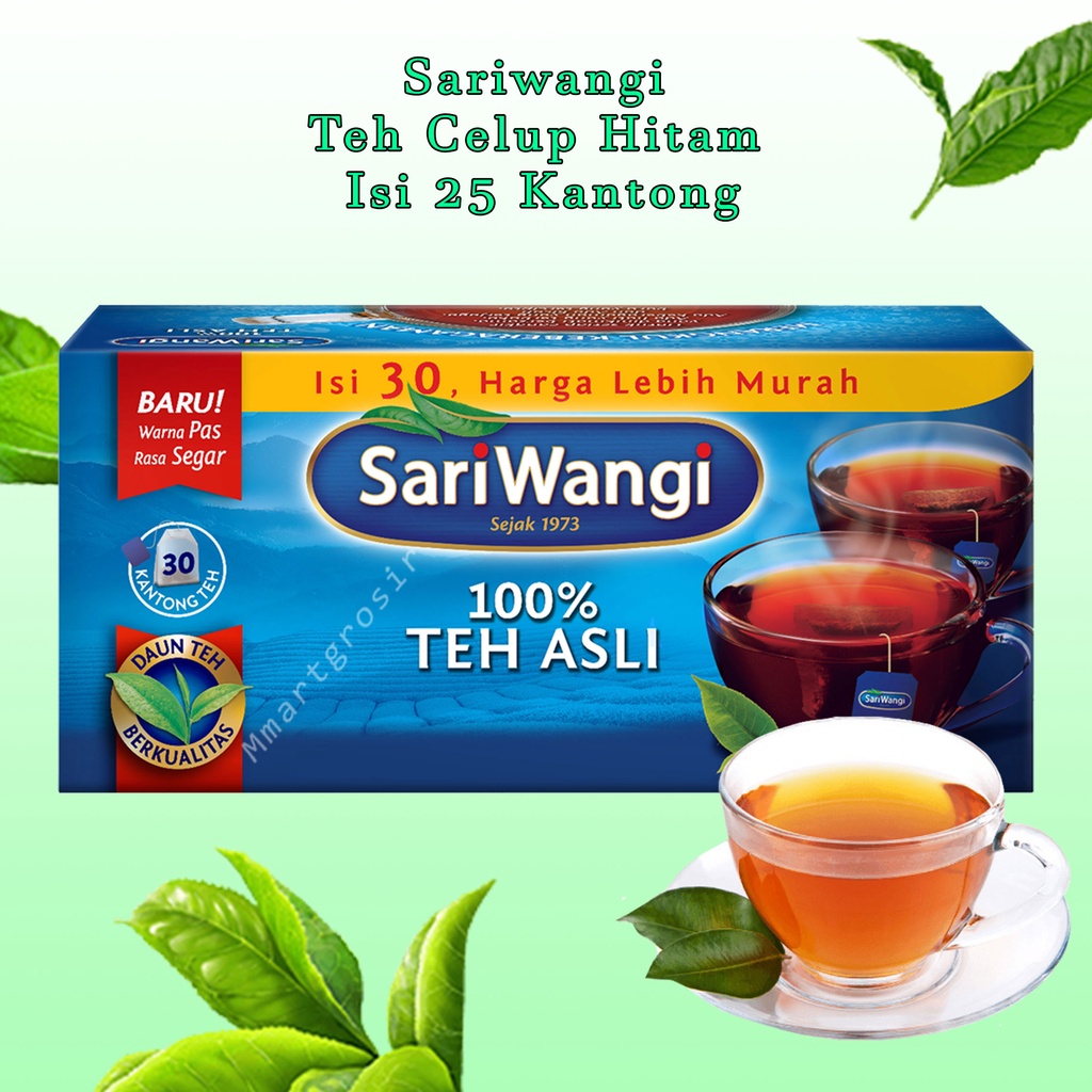 Sariwangi / Teh celup / Teh hitam / 25 Kantong