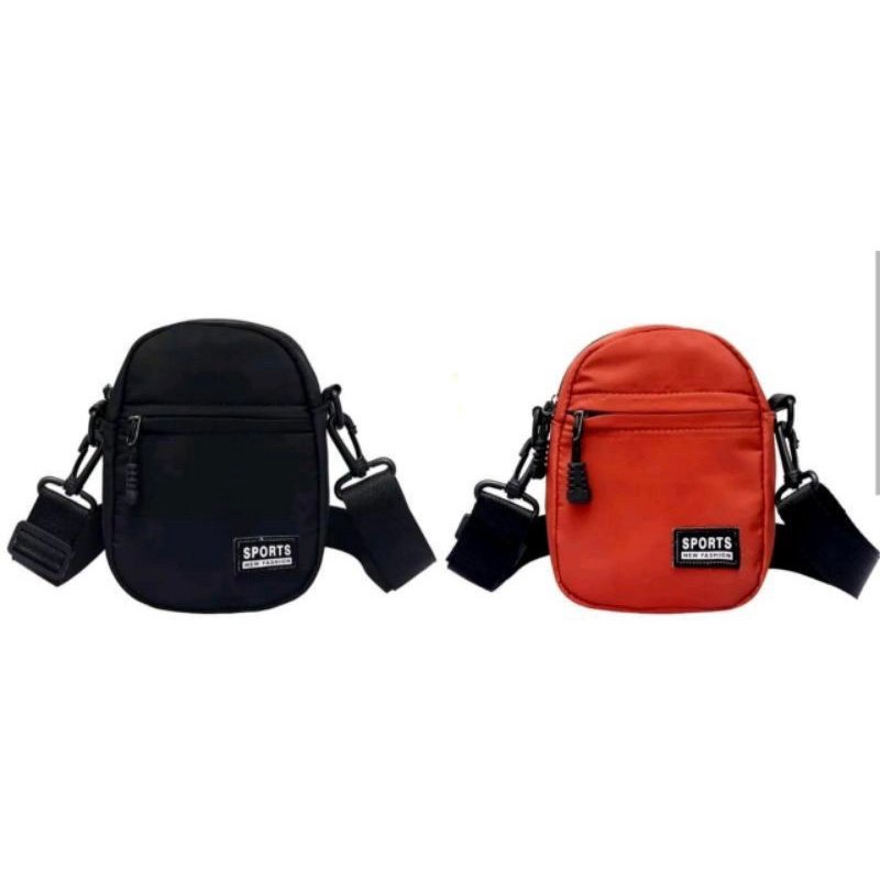 Tas Selempang Pria Wanita Kanvas - Tas Selempang Wanita Casual - Tas Wanita Mini Kecil Terkini ALX