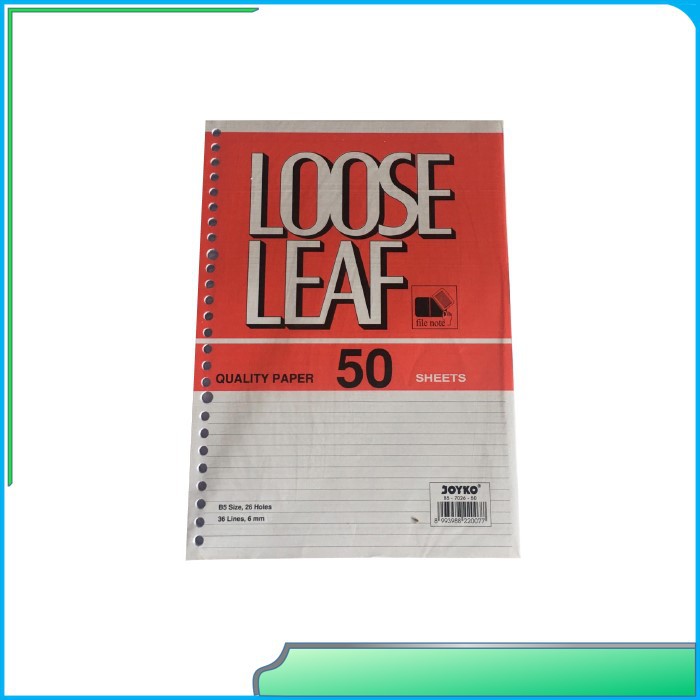 

Isi Binder Loose Leaf B5
