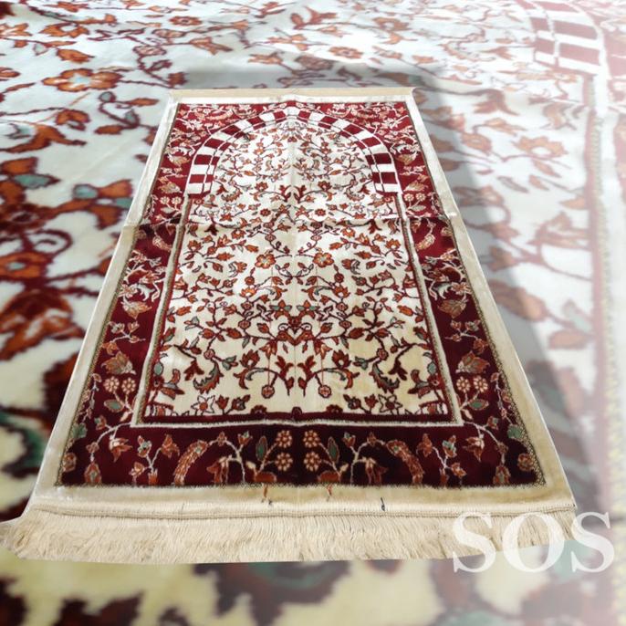 Sajadah Turki Rawdah Motif Turki Bulu Halus