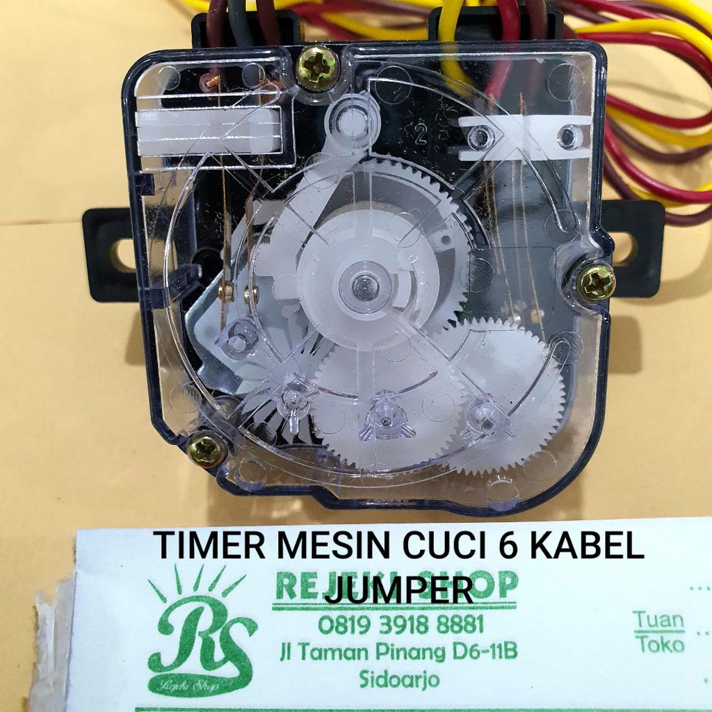 Timer Mesin Cuci 4 Kabel MULTI Wash/Pencuci KOTAK Kuping SIDOARJO