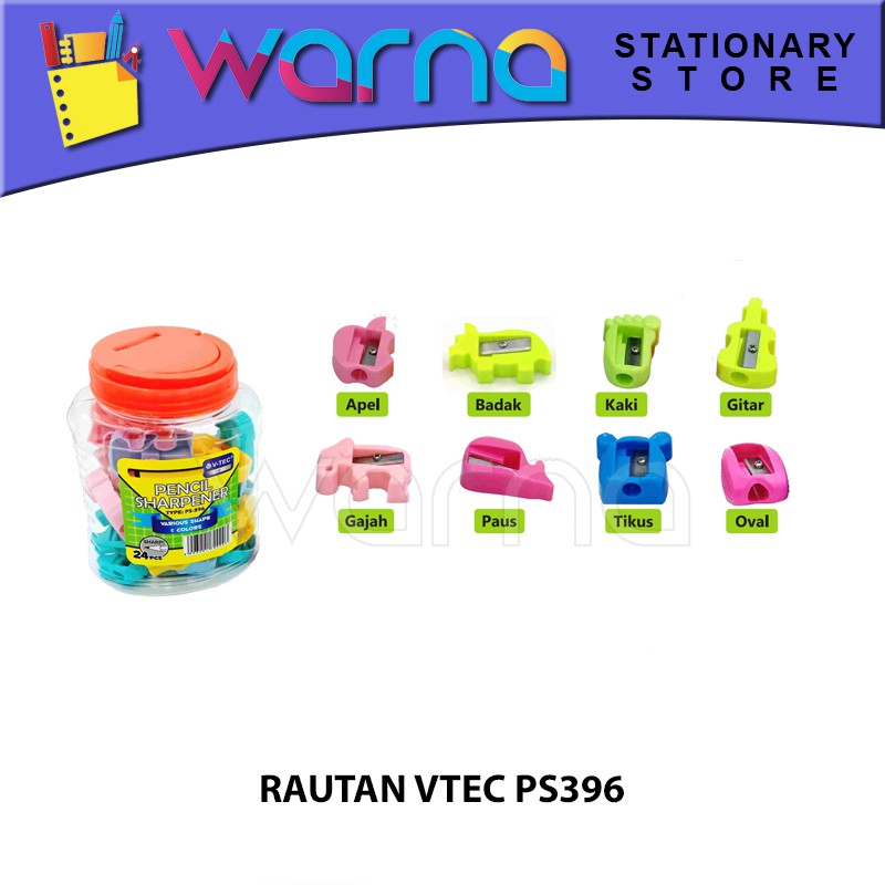 

Sharpener/rautan/orotan aneka bentuk toples gostar sunweell