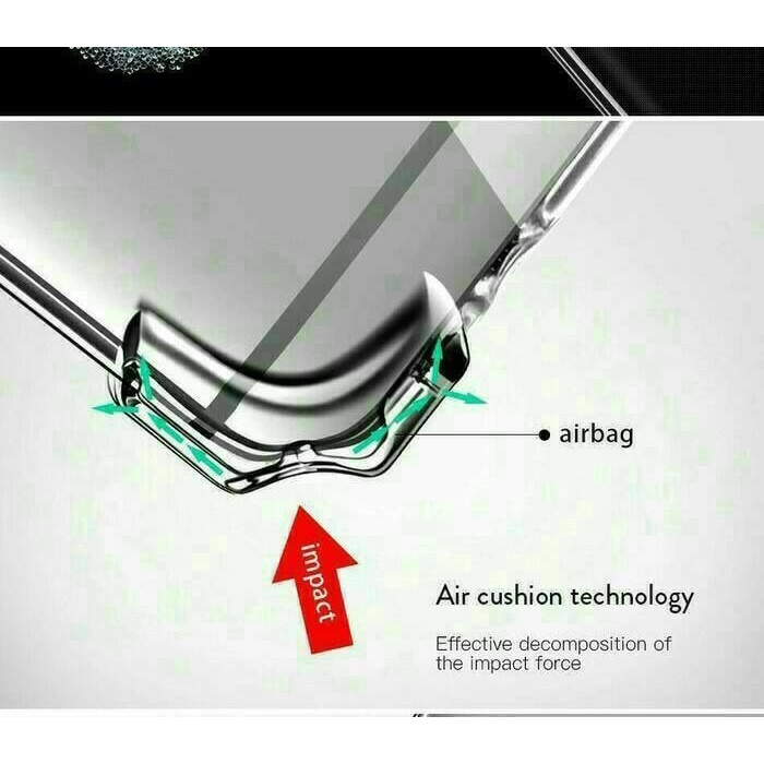 GHB - CasinG Anti Crack Oppo A3S 6.2 Inc Oppo A5 Soft Jelly PelindunG / Case HP 8921