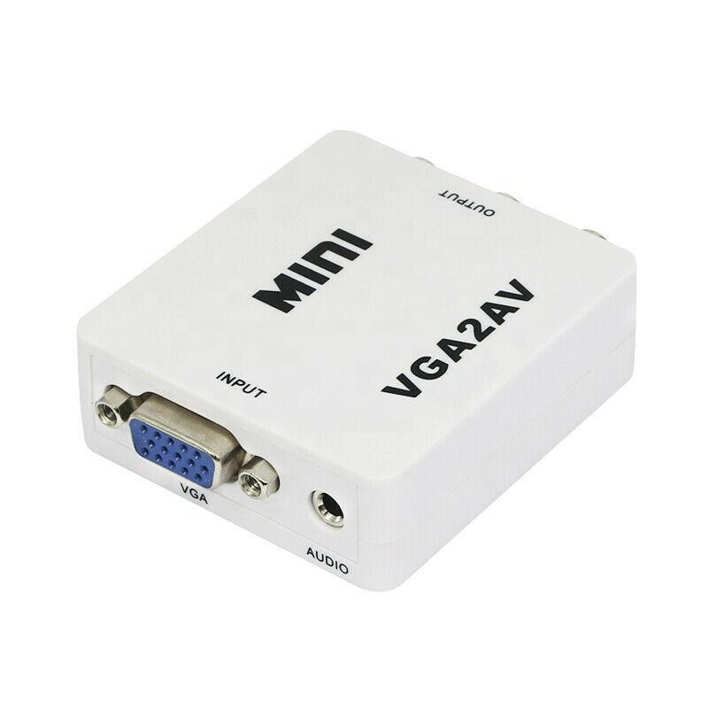 Converter Adapter VGA to RCA / VGA to AV High Quality