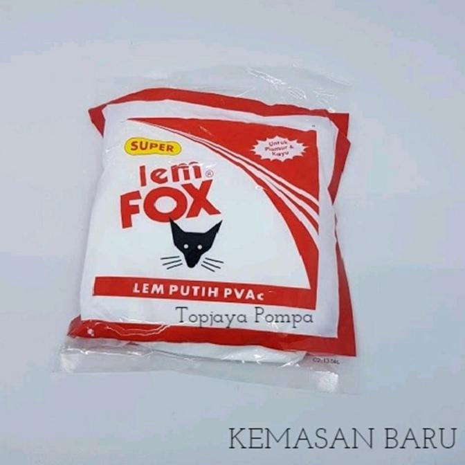 

~~~~~] FOX LEM KAYU PUTIH 350gr PVAC SUPER BUNGKUS MERAH