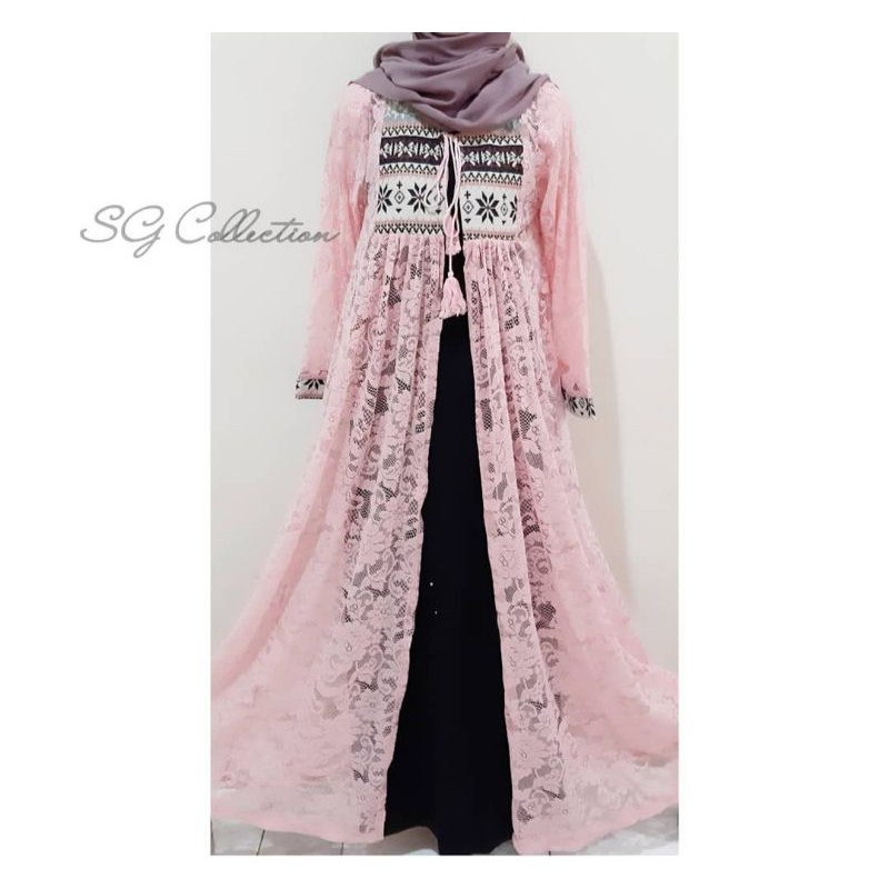 Blazer Brokat Gamis Brokat Muslim