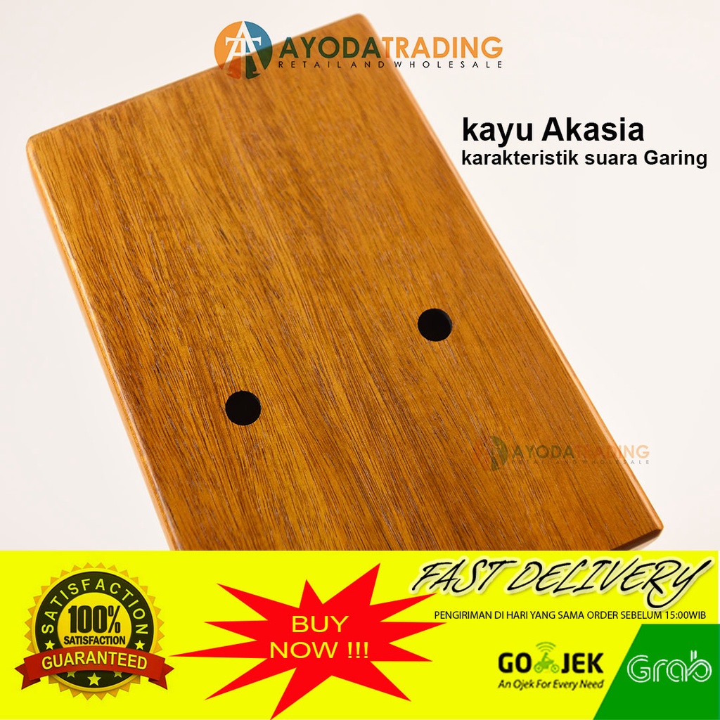 Kalimba K17K Kayu Akasia Original 17key