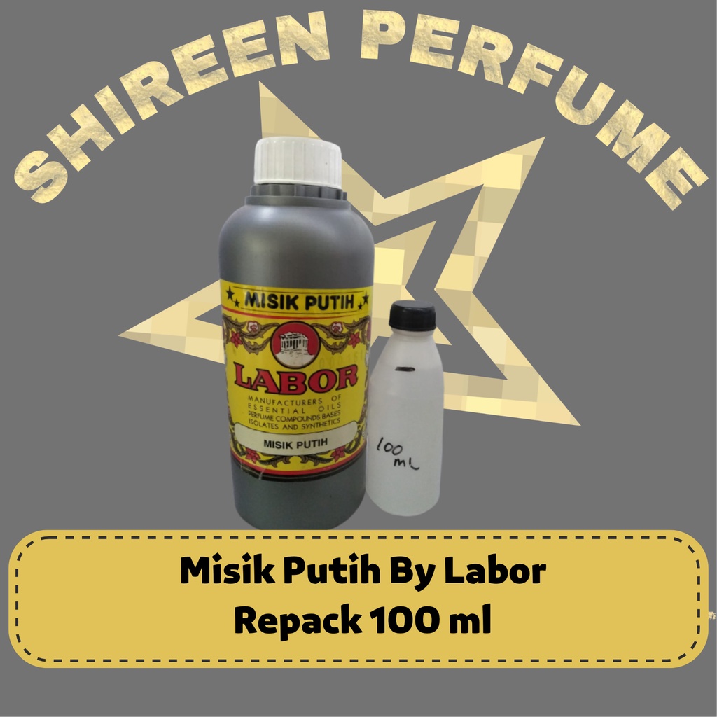 BIBIT PARFUM MISIK PUTIH by LABOR 100 ML REPACK