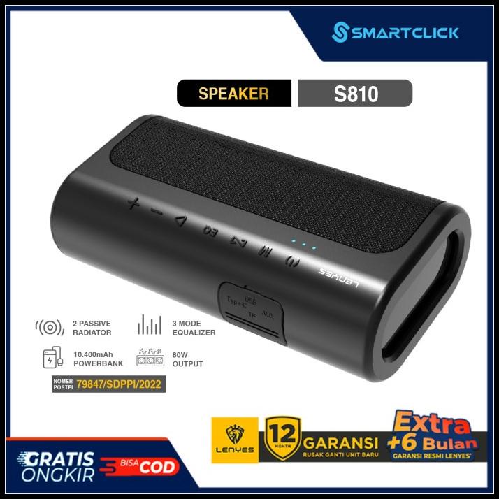 Bluetooth Speaker Portable Lenyes S810 Wireless Hifi Stereo Original