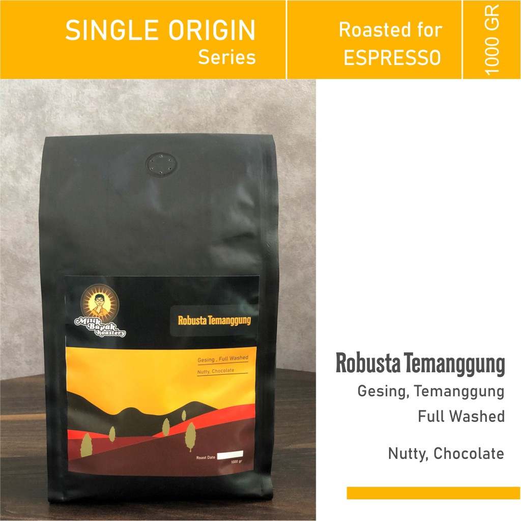 

Kopi Robusta Temanggung Single Origin 1000 gr