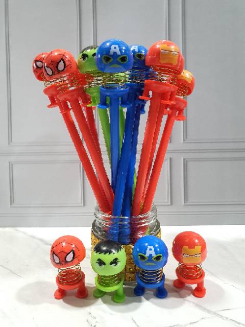 Pen Per/Bolpen Per/Spring doll Pen-6