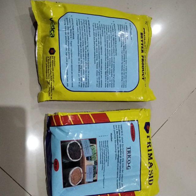 Fungisida Biologis Organik Trico-g 500gram Obat Layu Bakteri Fusarium