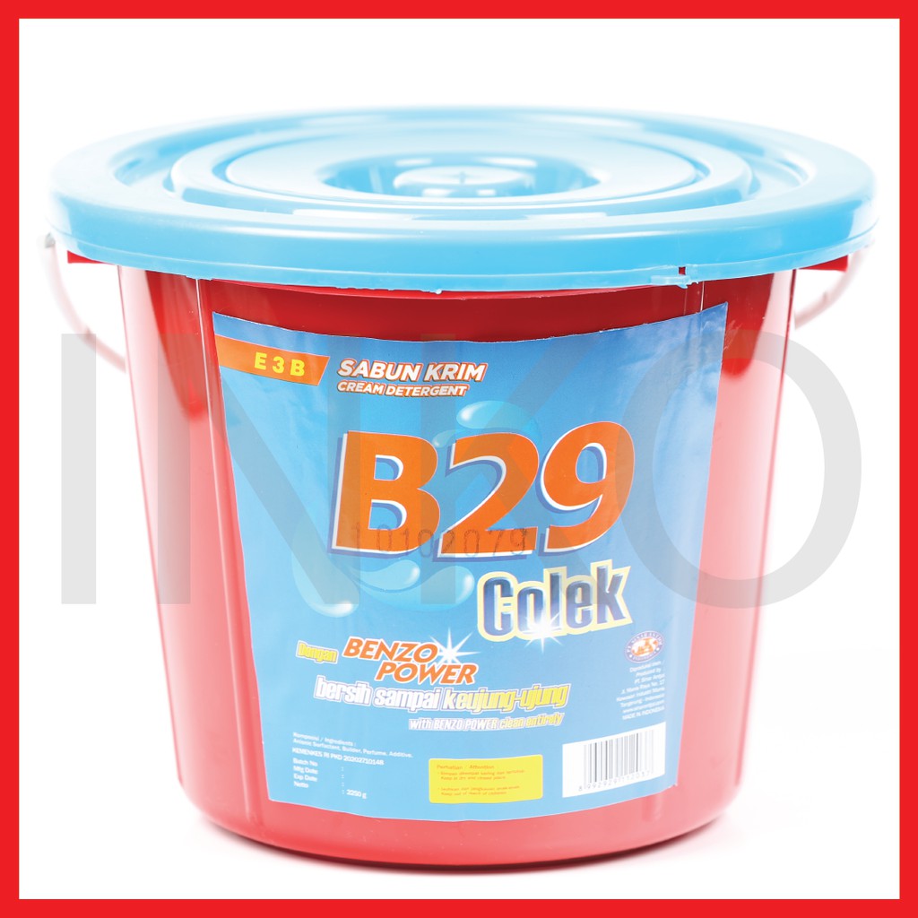 B29 SABUN COLEK PINTAR DENGAN BENZO POWDER E3B EMBER 2.25KG