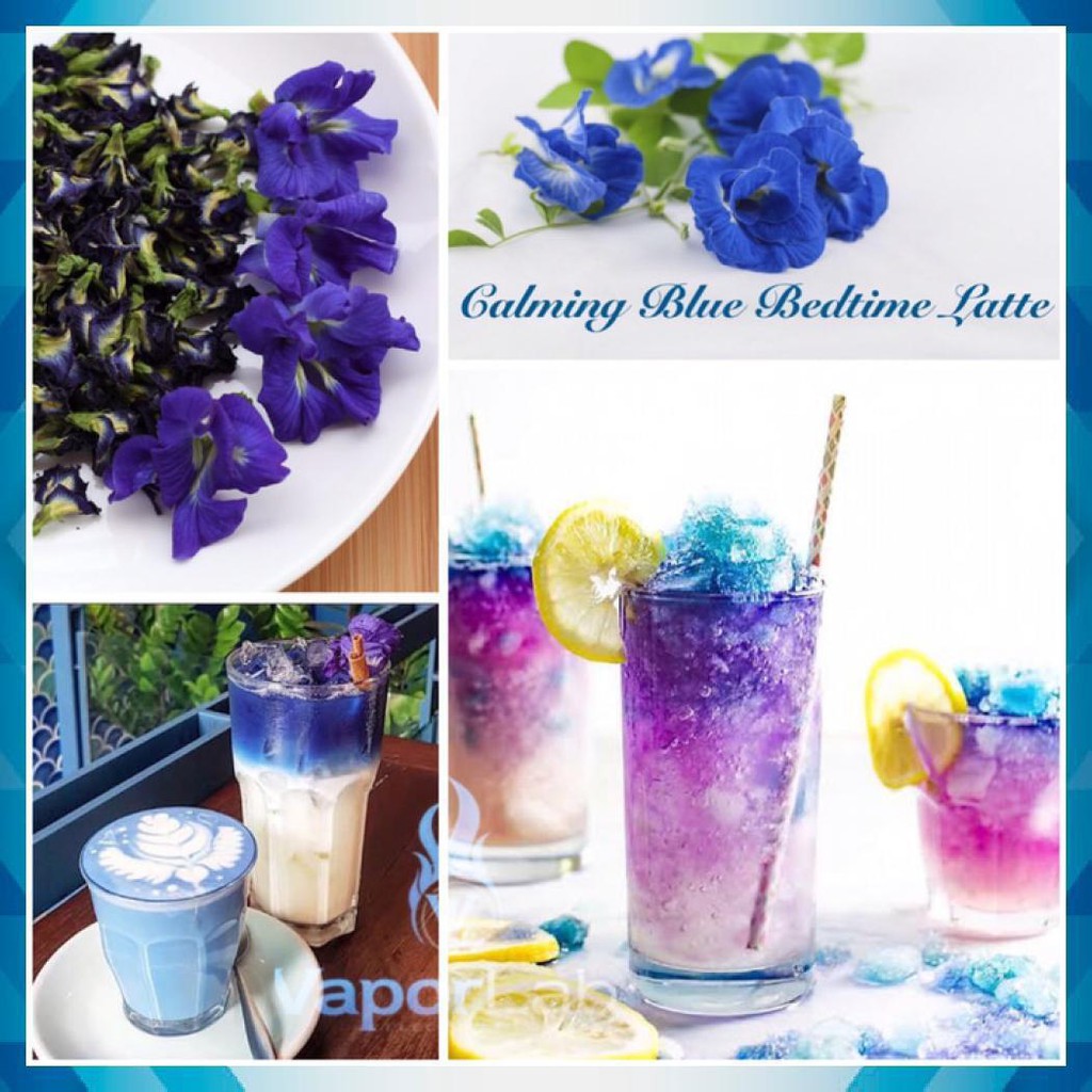 

DRIED 100% ORGANIC BUTTERFLY PEA FLOWER TEH BUNGA TELANG KERING HERBAL