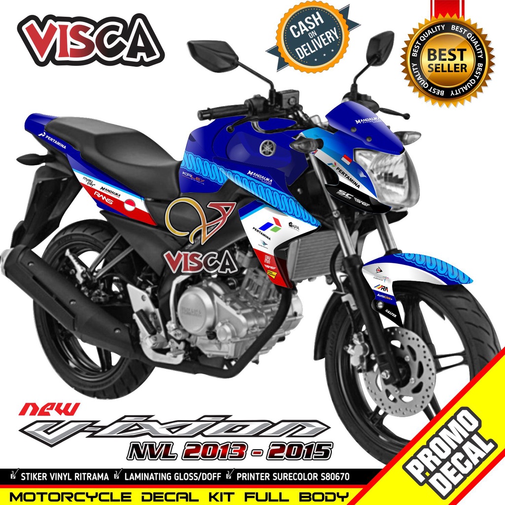 Decal Vixion New Full Body Decal Vixion NVL Full Body Stiker Vixion NVL Full Body Stiker Vixion New 