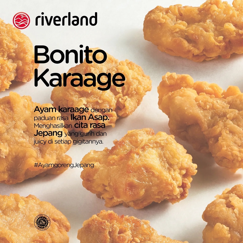 RIVERLAND Japanese Chicken Karaage 500 gram