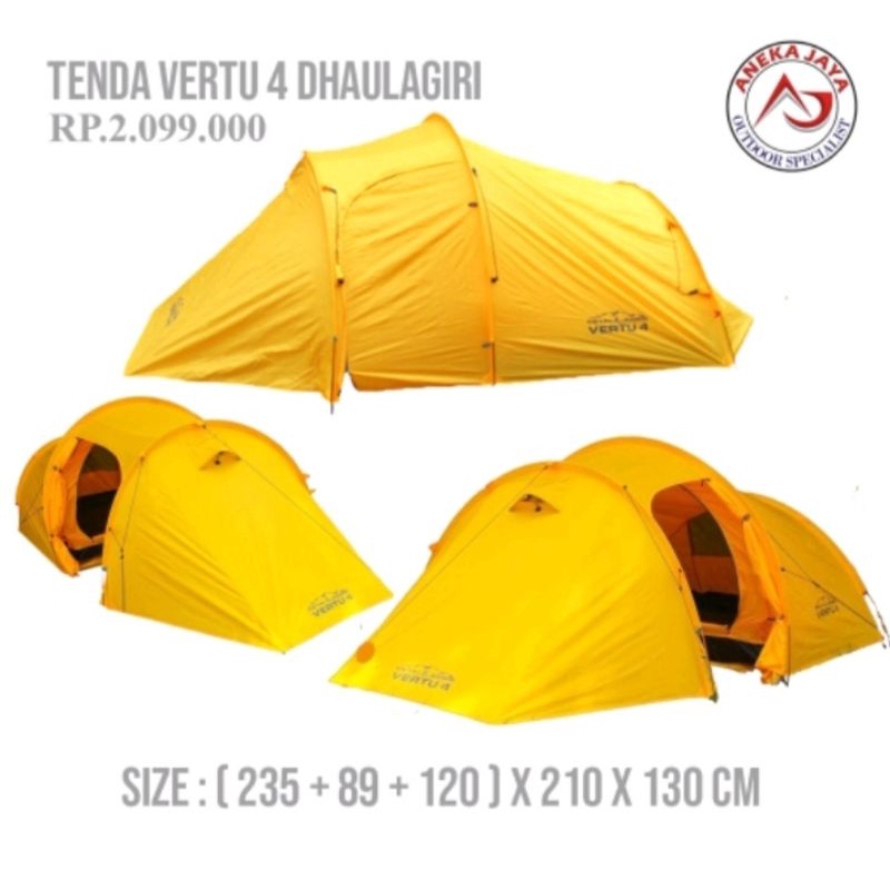 Tenda Vertu 4 Dhaulagiri