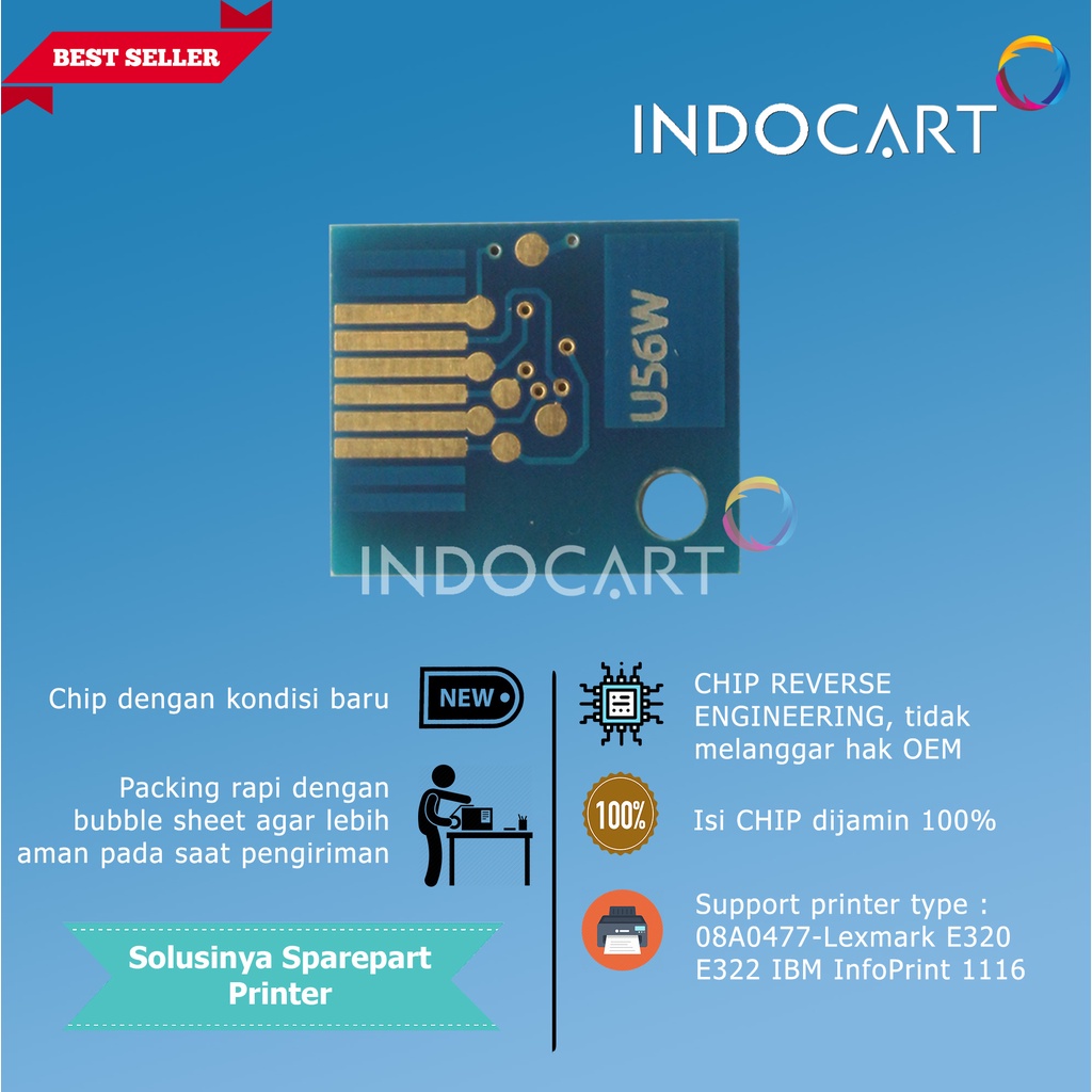 Chip 08A0477-Lexmark E320 E322 IBM InfoPrint 1116-6K