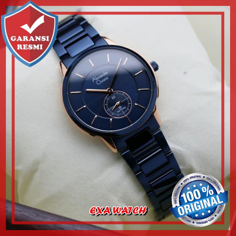 JAM TANGAN WANITA ALEXANDRE CHRISTIE JAM TANGAN CEWEK ALEXANDER CRISTIE ORIGINAL AC8546