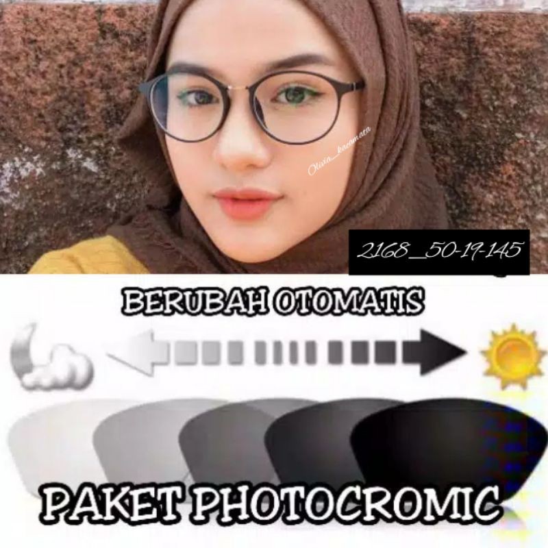 kacamata baru paket lensa photocromic