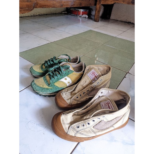 borongan compass & saucony
