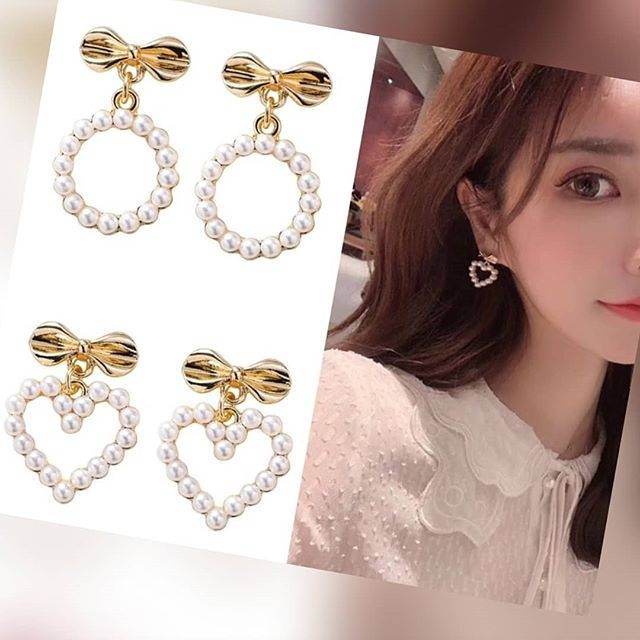 Anting Mutiara Korean Style