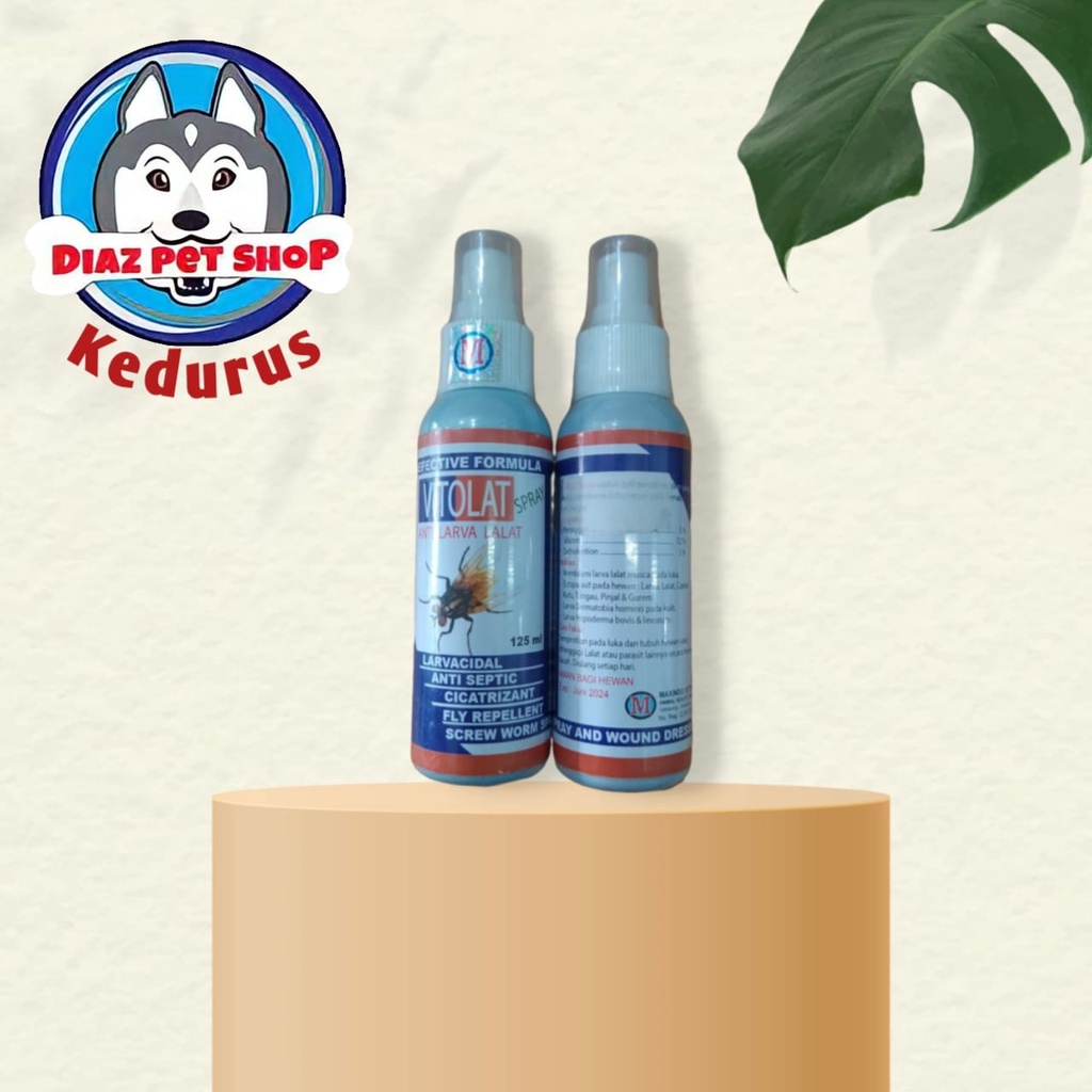 VITOLAT ANTI LARVA LALAT 125ML / ANTI LALAT
